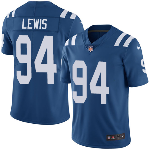 Indianapolis Colts #94 Limited Tyquan Lewis Royal Blue Nike NFL Home Men Vapor Untouchable jerseys->indianapolis colts->NFL Jersey